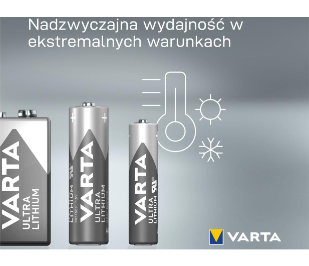 VARTA Ultra Lithium AAA (2 szt.) 6103301402 - 1456622 - zdjęcie 5